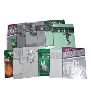 Abeka Homeschool Grade 6 Science and Health Curriculum Set Christian Education